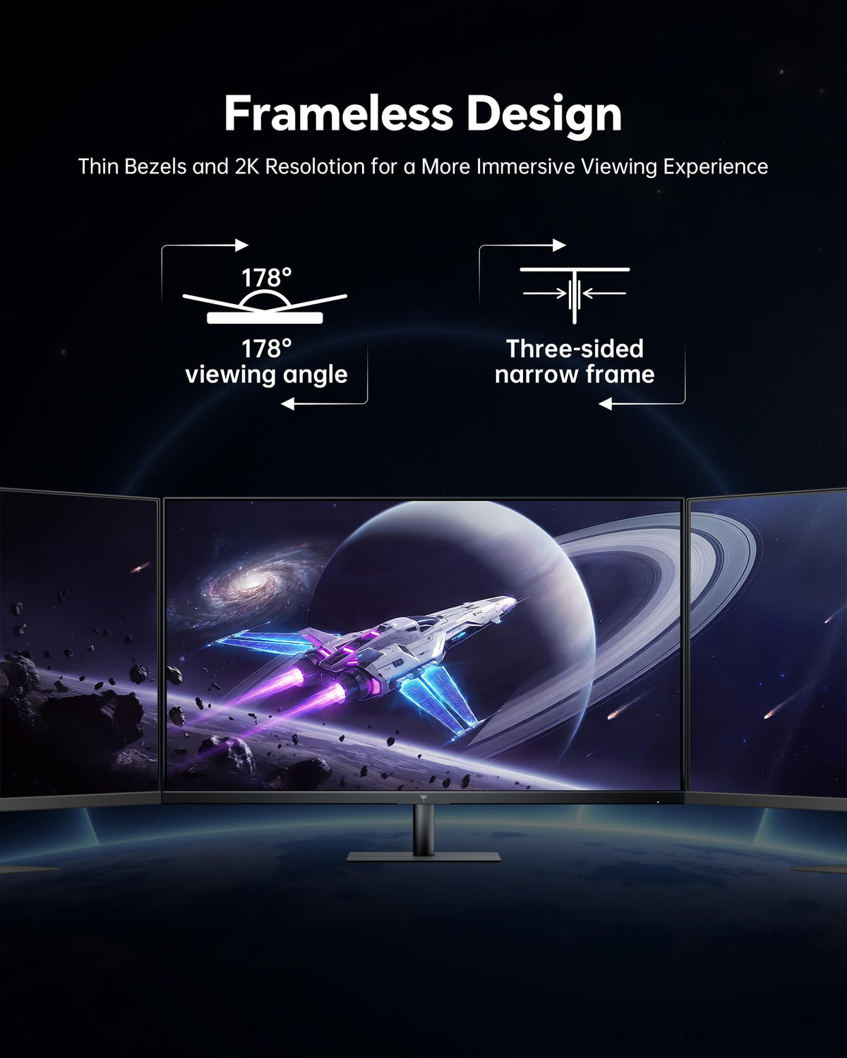32 Inch 2K IPS 1440p Monitor with HDR10 N929