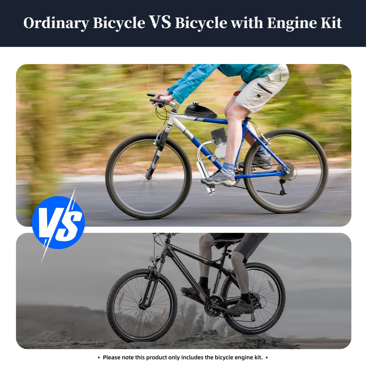 2-Stroke 100cc Bicycle Engine Kit F110