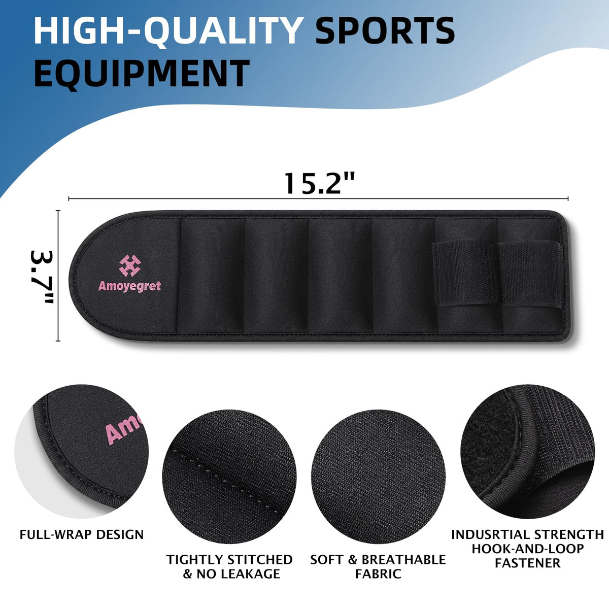 Ankle Weights, Wrist & Leg Weights Set N137