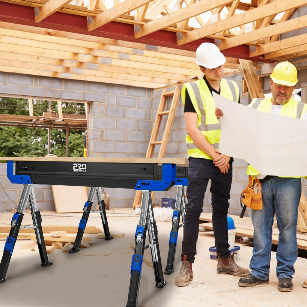 Heavy-Duty Folding Sawhorse 2 Pack G783240
