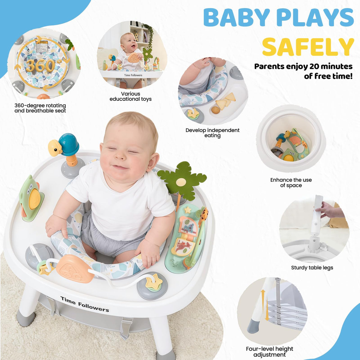 6-in-1 Baby Activity Center M854435