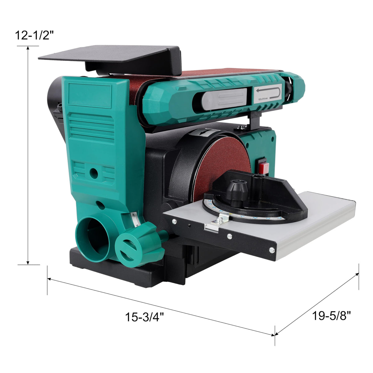 6" Disc and 4 x 36 in. Belt Sander with Aluminum Worktable V5864