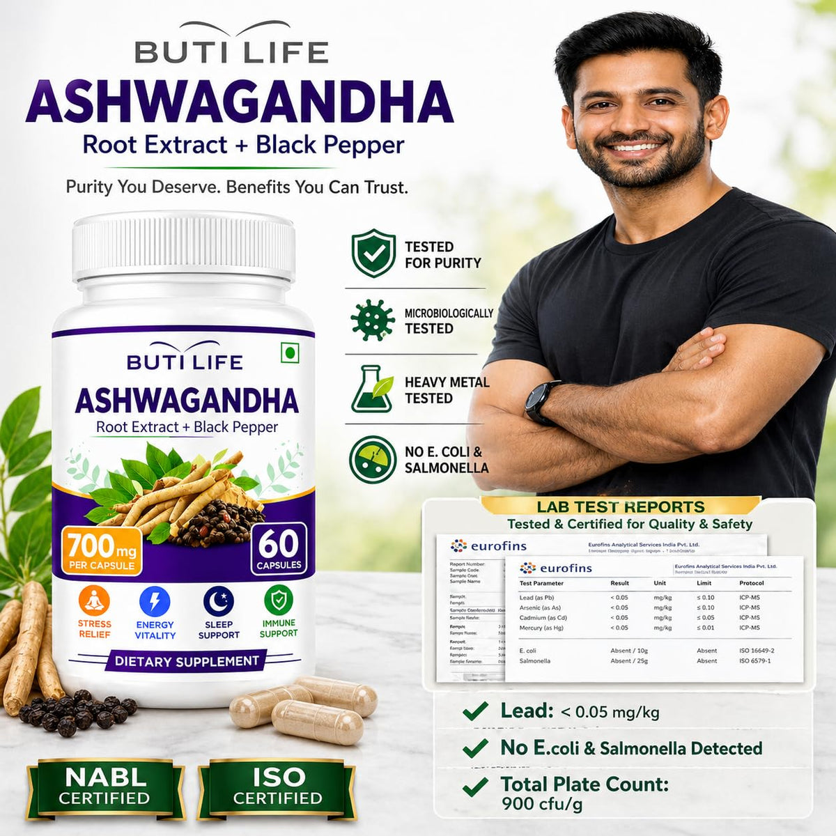 Ashwagandha Supplements 700mg L76753