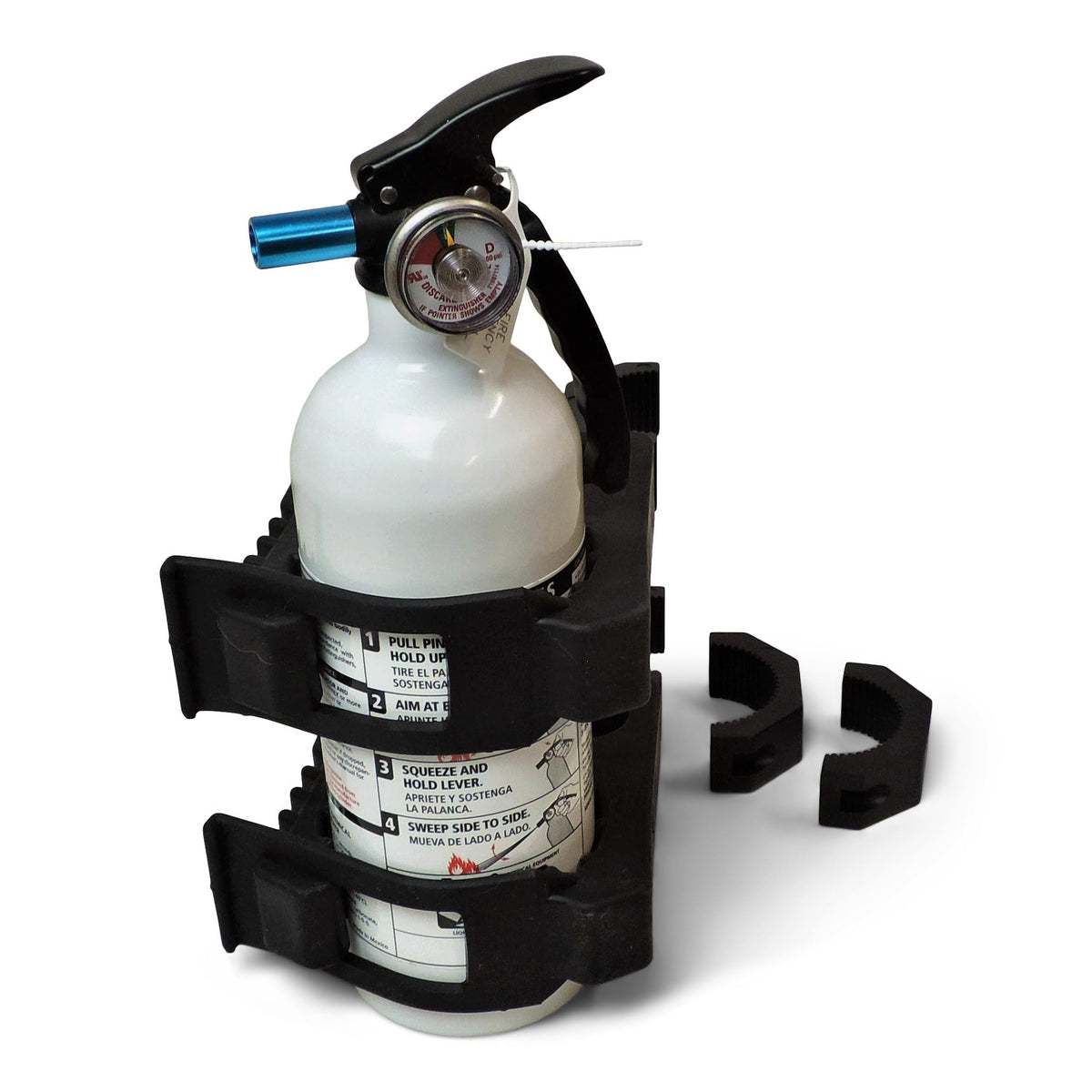 Fire Extinguisher Kit with 2.5lb Extinguisher & No-Tools Mount K436982