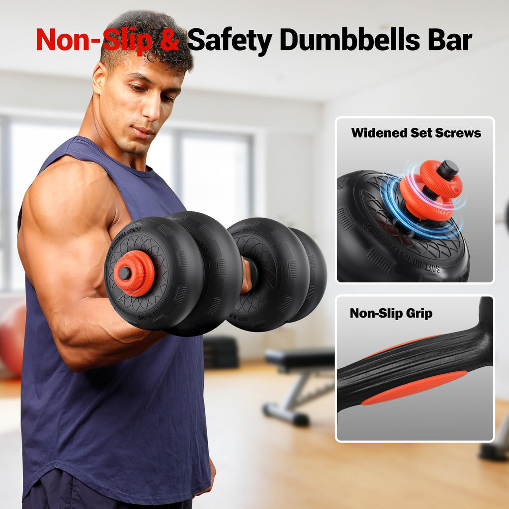Adjustable Dumbbell Set with Connector W551