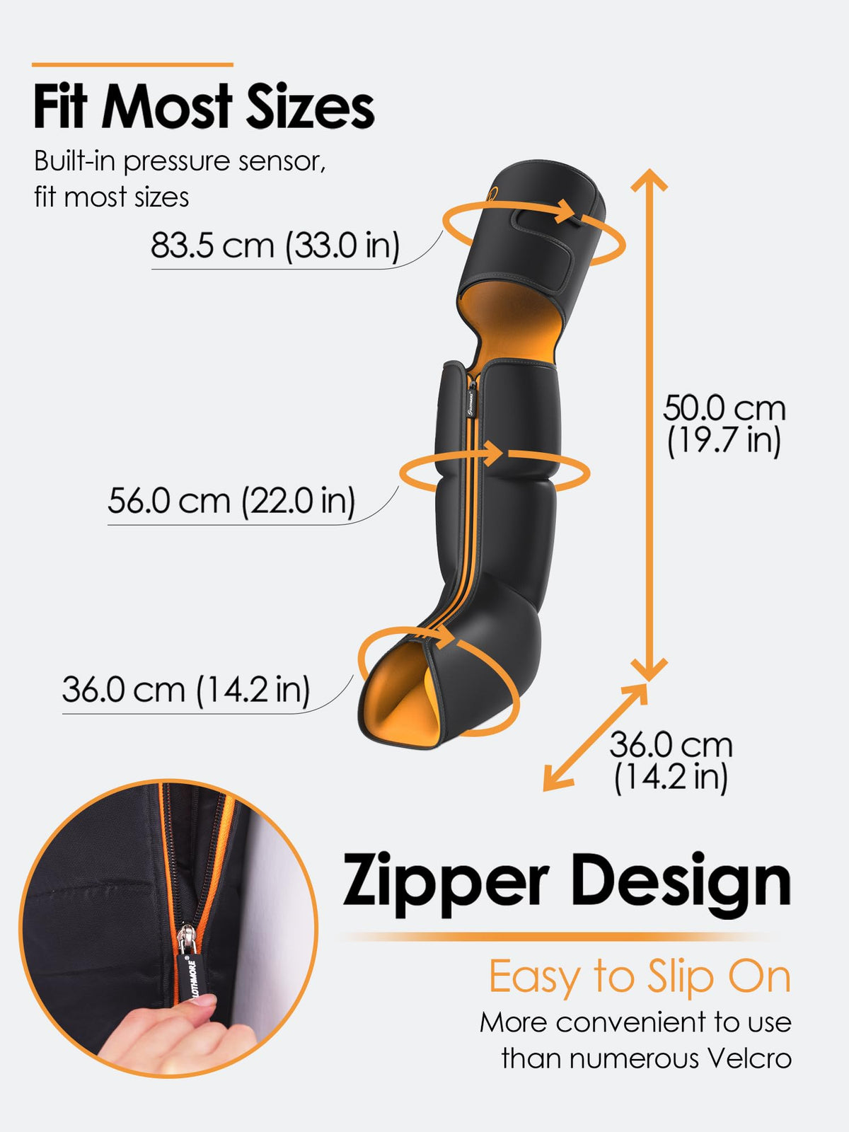 Air Compression Leg Massager with Heat E59831