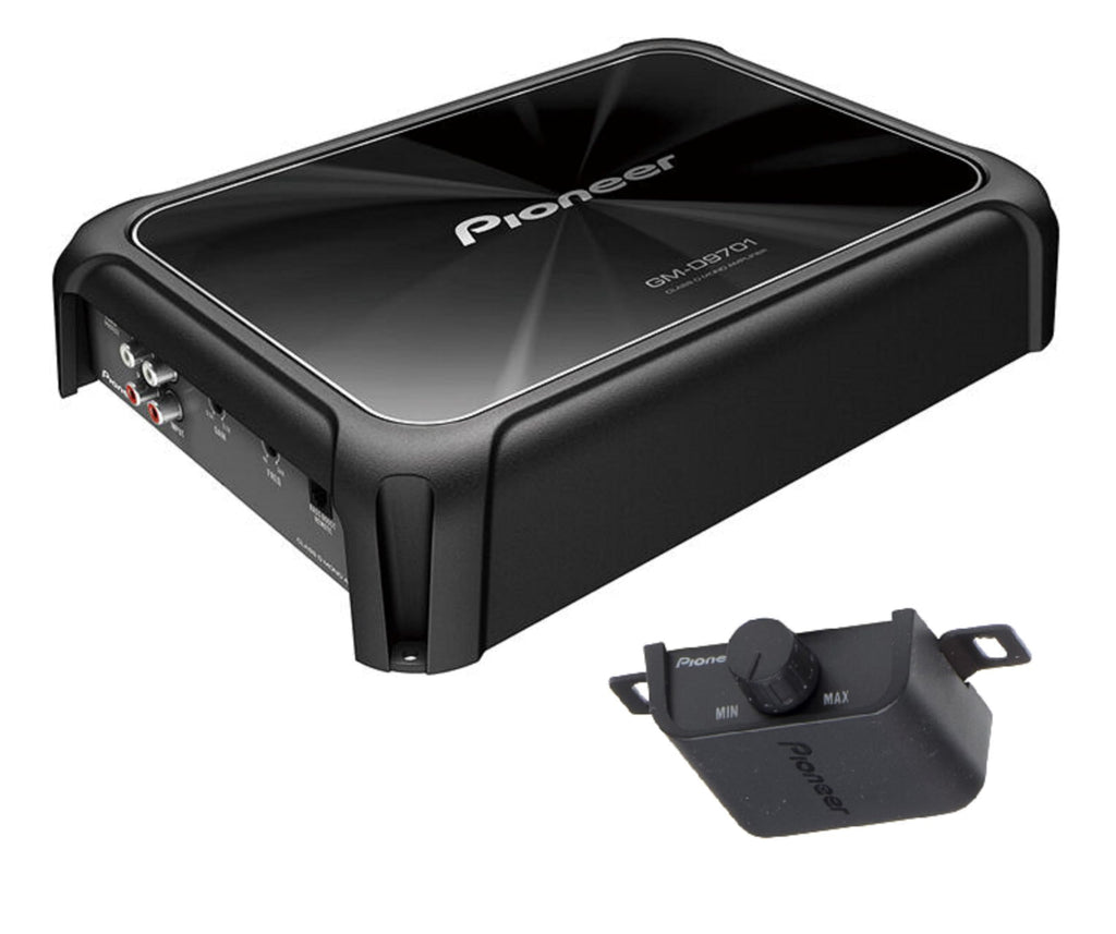 2400W Class-D Monoblock Car Amplifier with Bass Boost Remote M877084