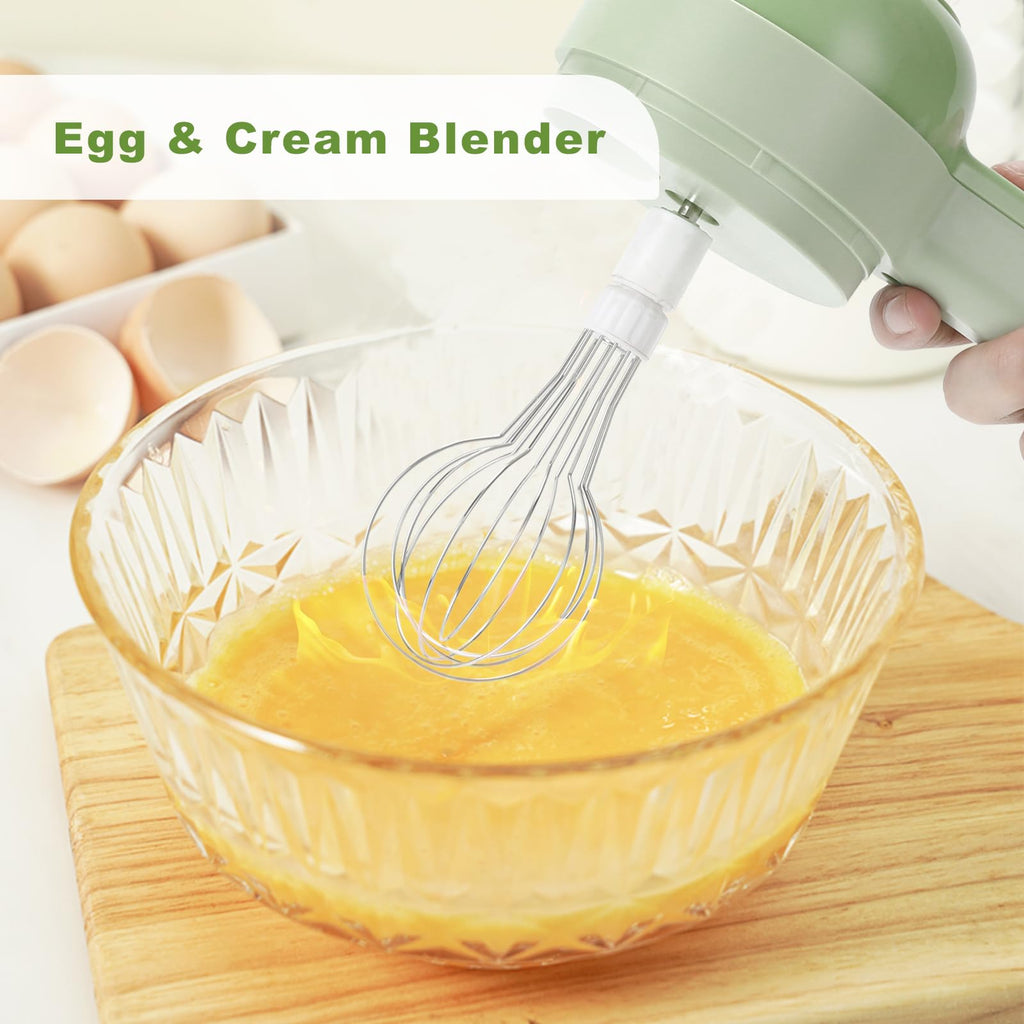 4 in 1 Portable Electric Vegetable Cutter Set M35022