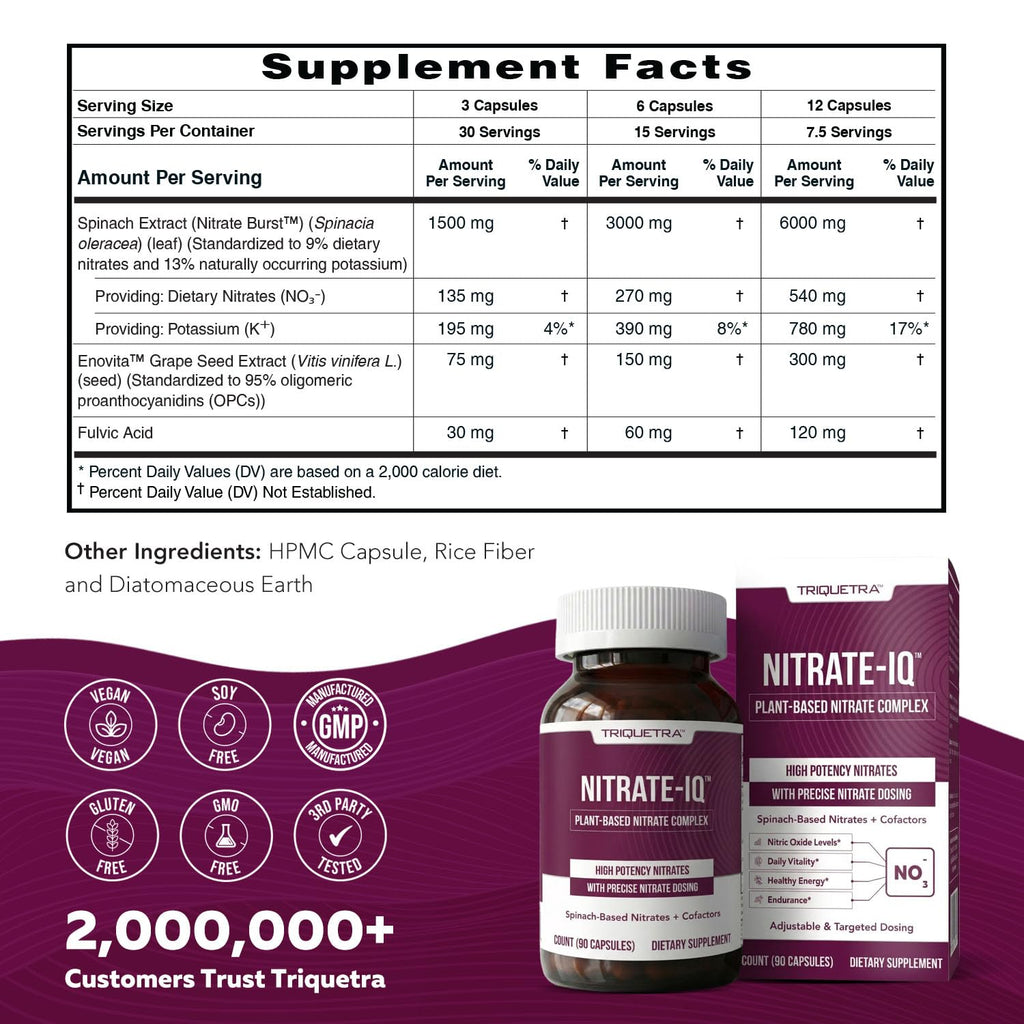 Nitrate Supplement 135mg 90 Capsules G719258