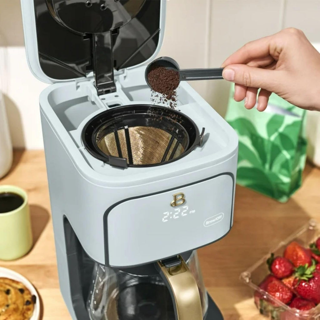 12-Cup Programmable Drip Coffee Maker with 24h Timer W1042