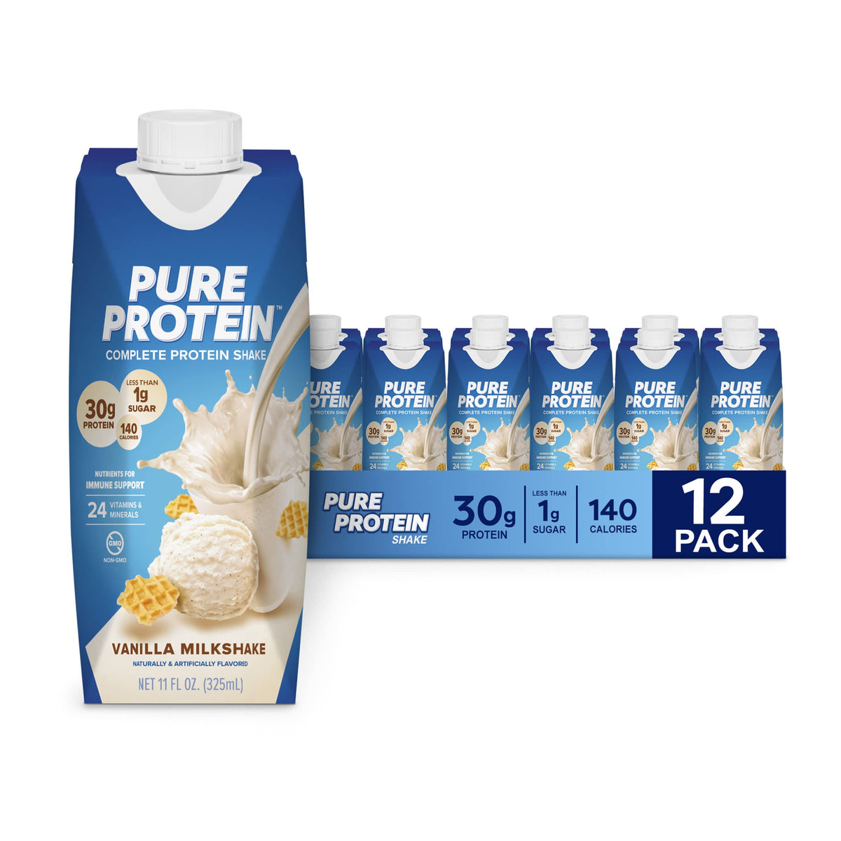 Vanilla Protein Shake, 30g Complete Protein W2070