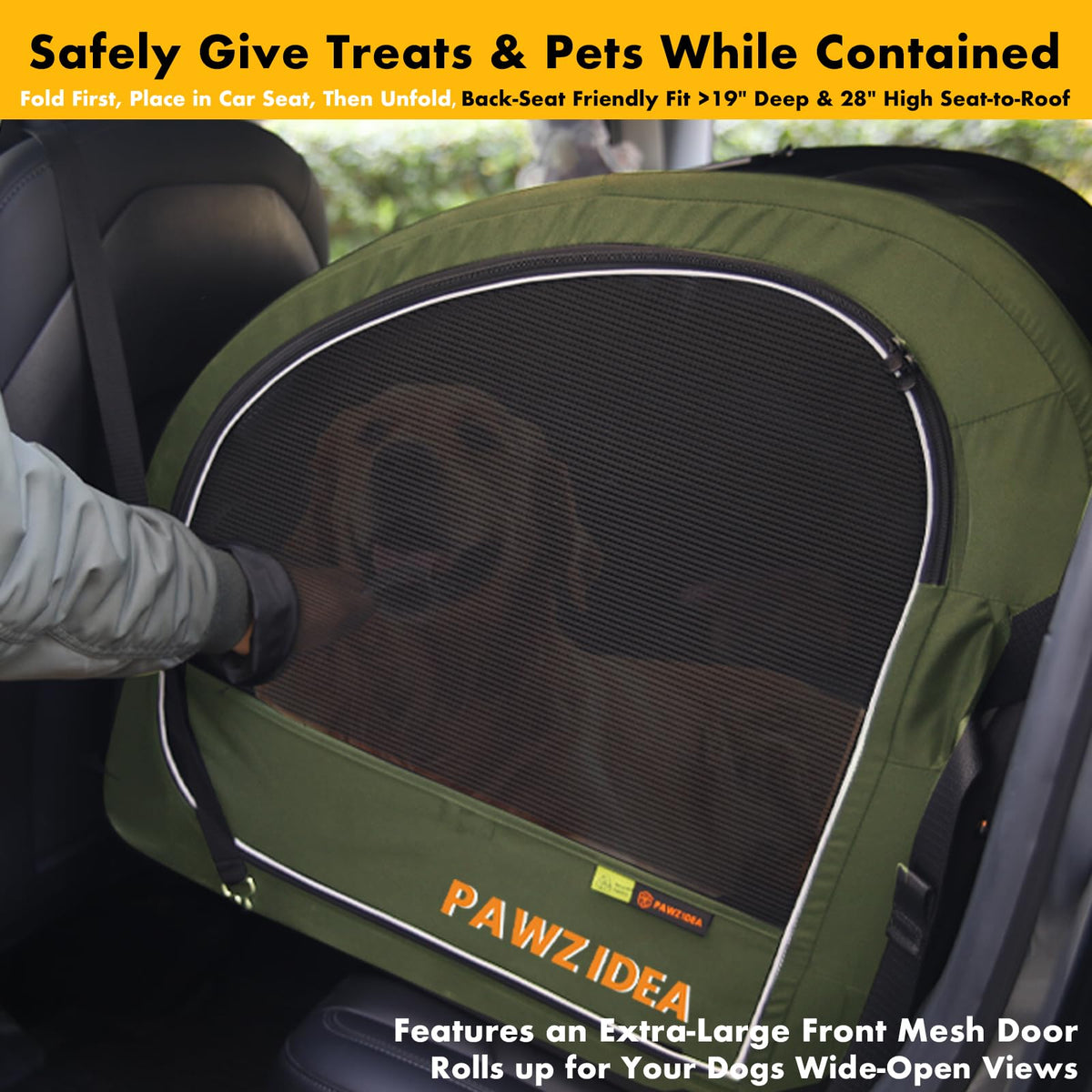 3-in-1 Large Dog Stroller with Detachable Carrier F604