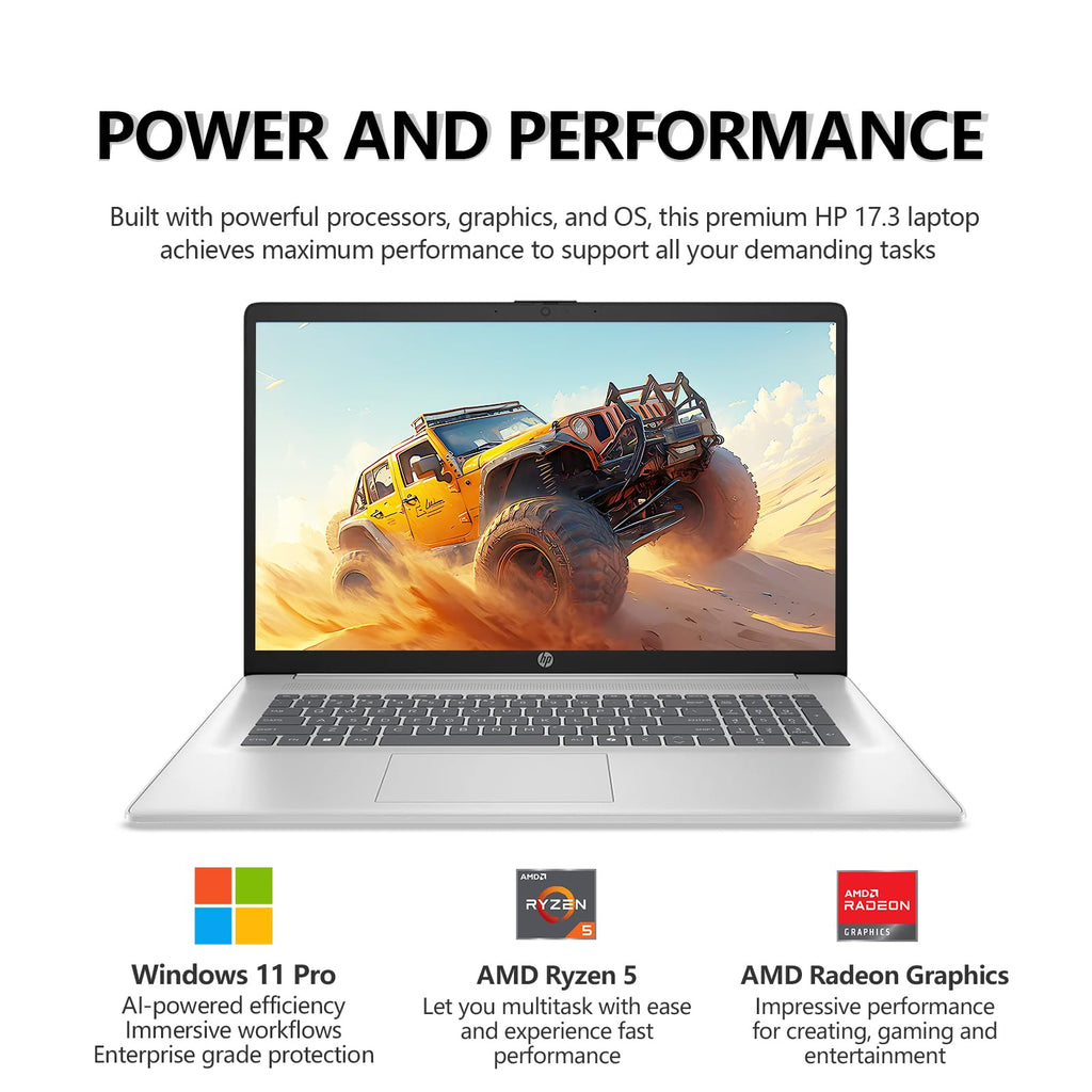 17.3" Touchscreen Laptop, Ryzen 5, 32GB RAM 1TB SSD A90687