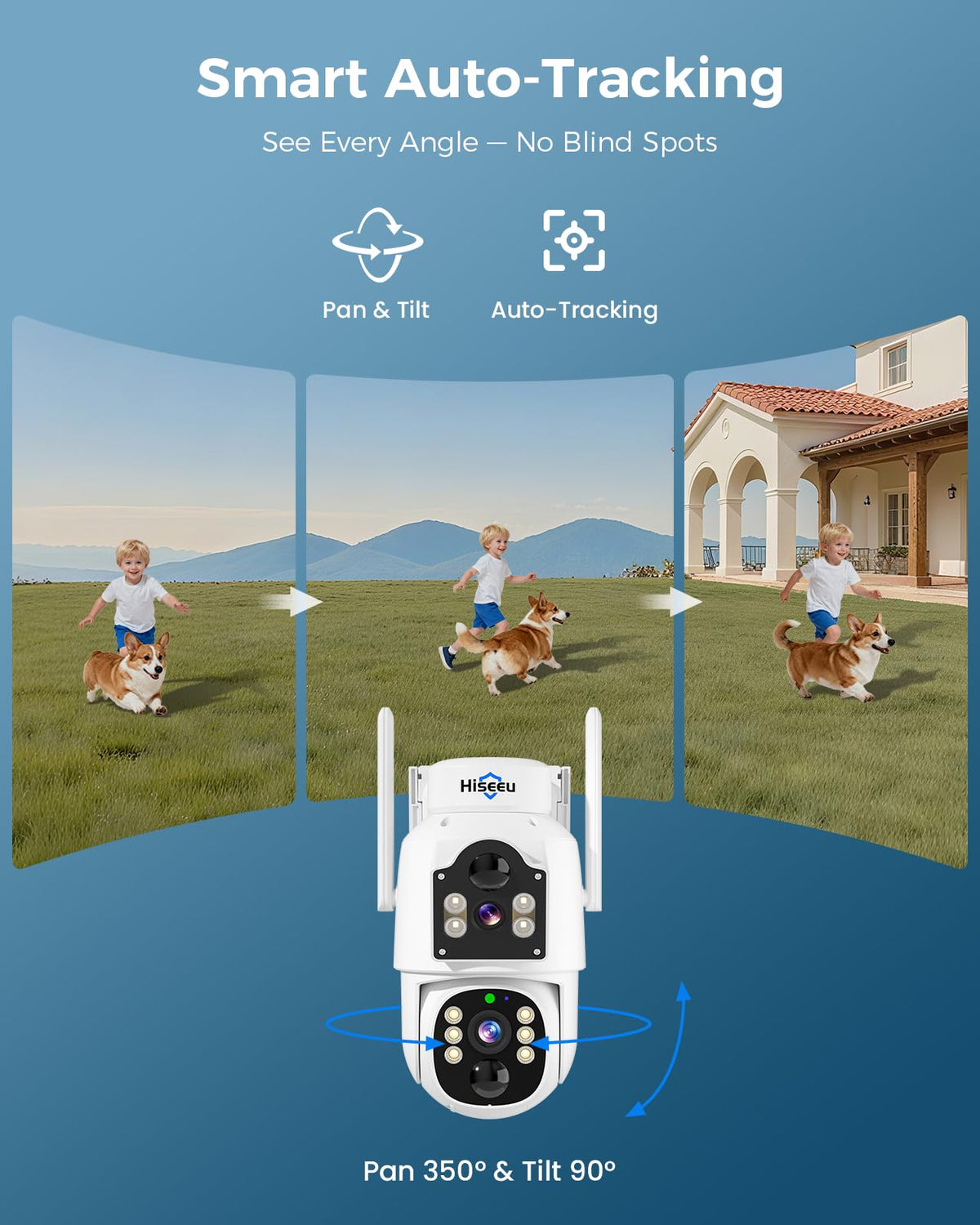 4MP Solar Wireless Outdoor Security Camera J635208