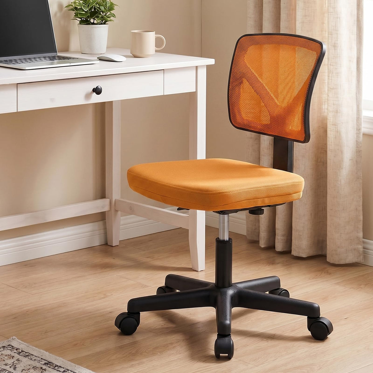 Armless Ergonomic Home Office Chair C944158