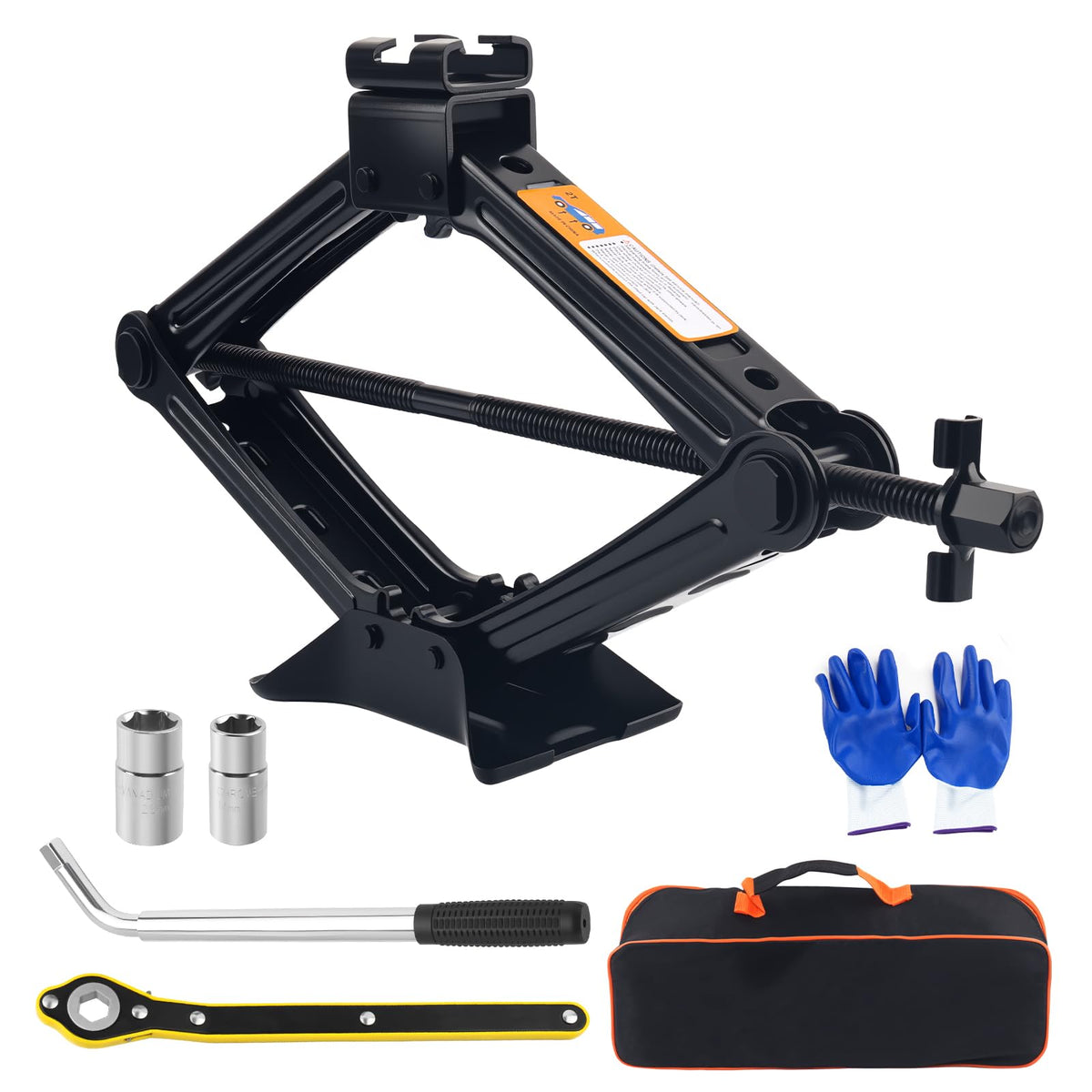 Heavy Duty Scissor Jacks Car Set P156