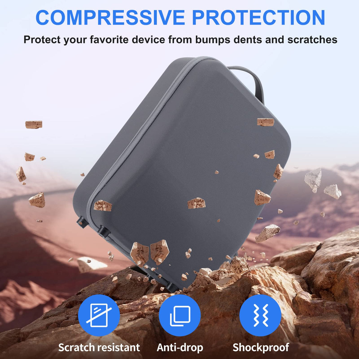 Hard Case for Playstation VR2 with Shoulder Strap A661