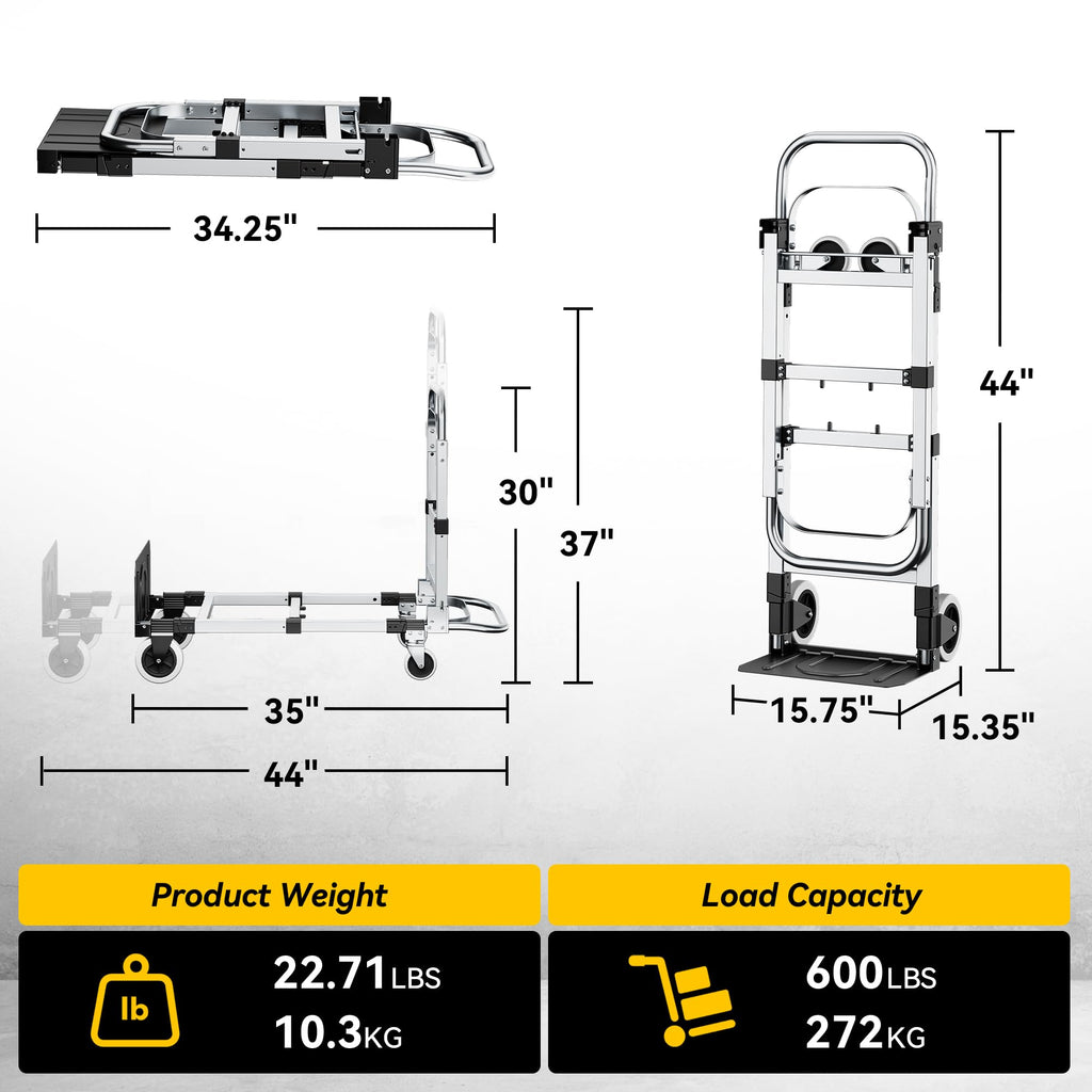 3-in-1 Convertible Dolly Cart O458680
