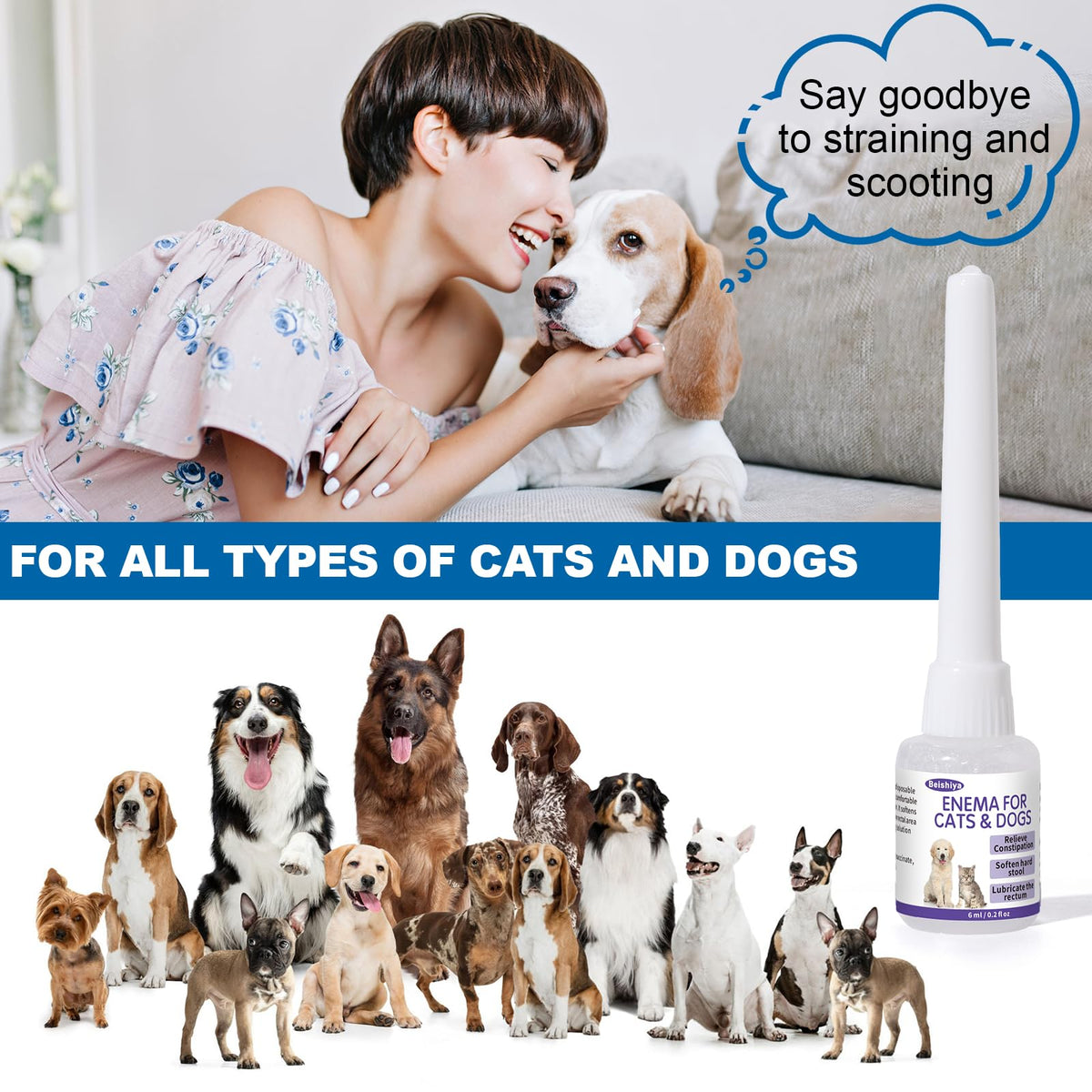 Disposable Enema for Cats & Dogs 6mL (3 Pack) I62939