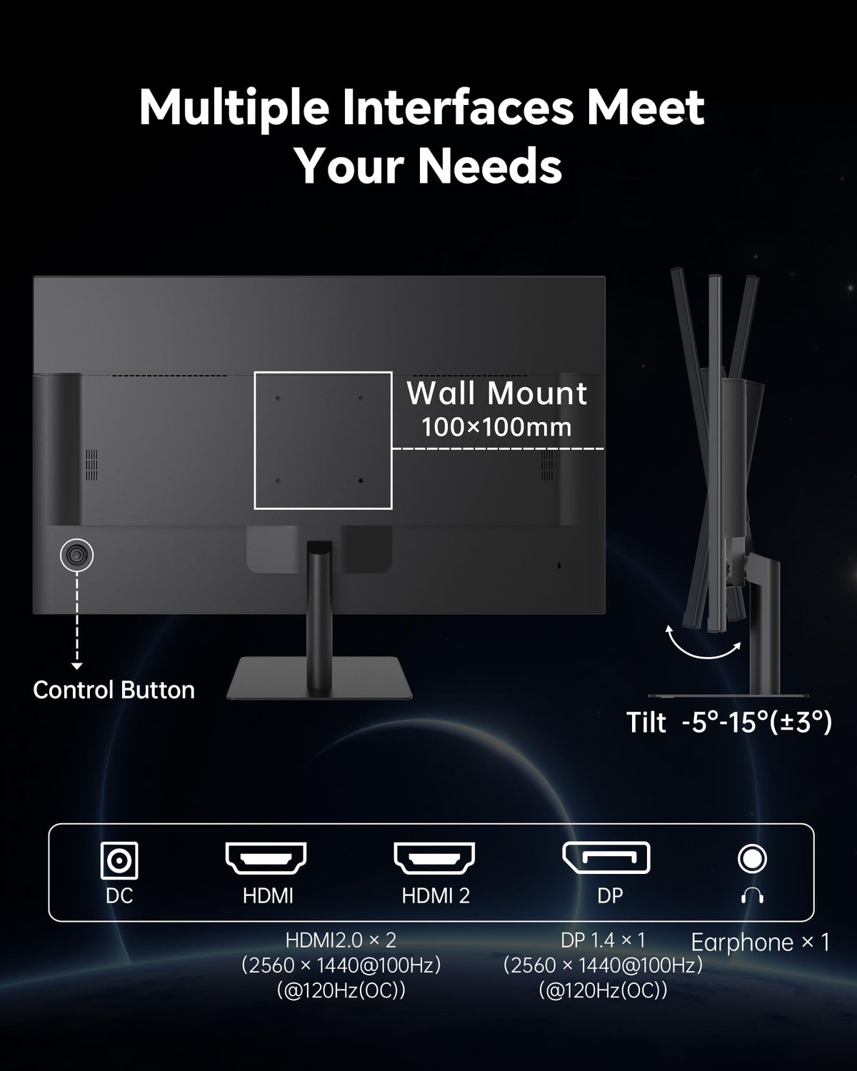 32 Inch 2K IPS 1440p Monitor with HDR10 N929