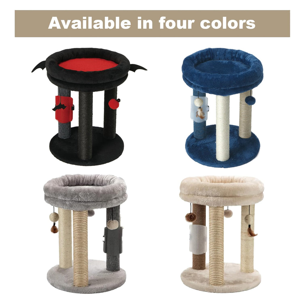 Small Cat Tree with Scratching Post and Soft Bed X8632