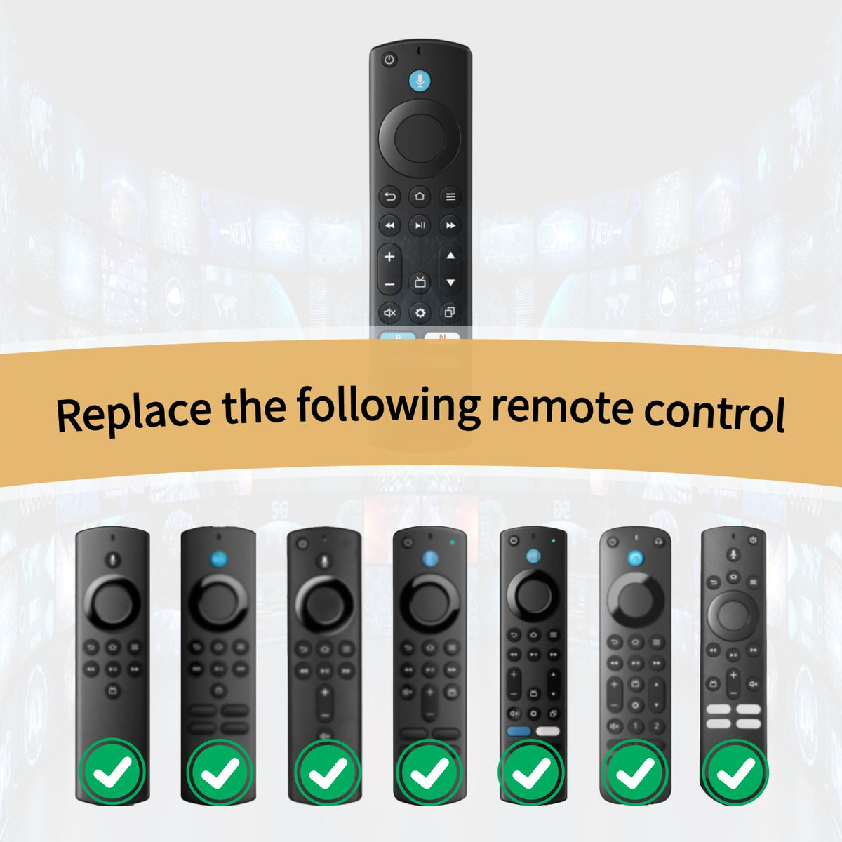Replacement Voice Remote M491