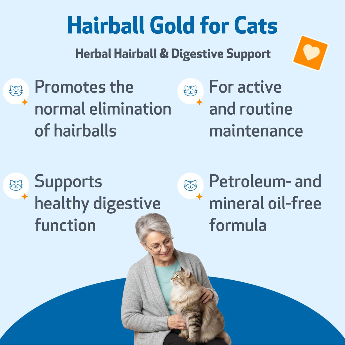 Hairball & Digestive Support 2 oz V409
