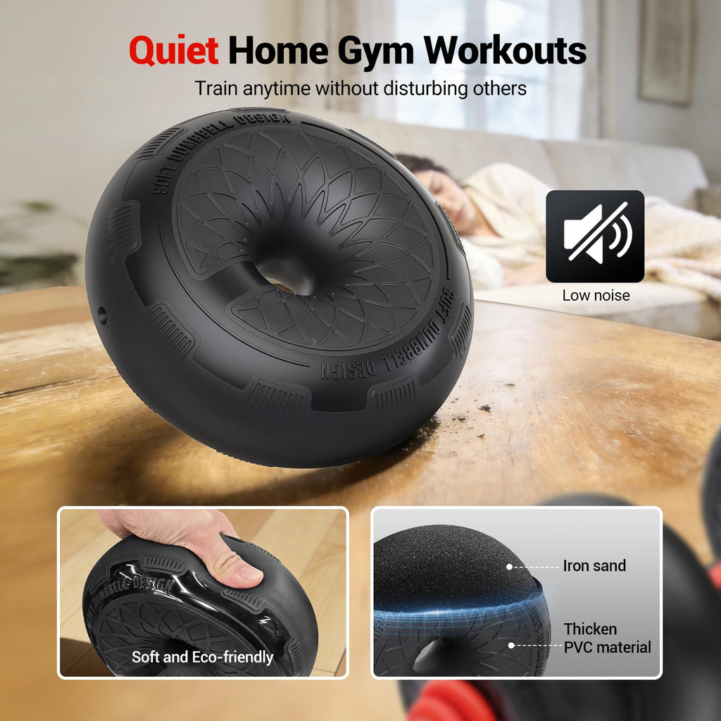 Adjustable Dumbbell Set with Connector W551