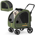 3-in-1 Large Dog Stroller with Detachable Carrier F604