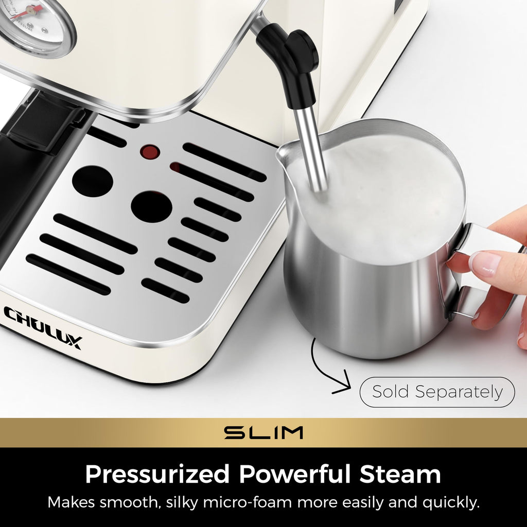 Espresso Machine with Conical Burr Coffee Grinder U247585