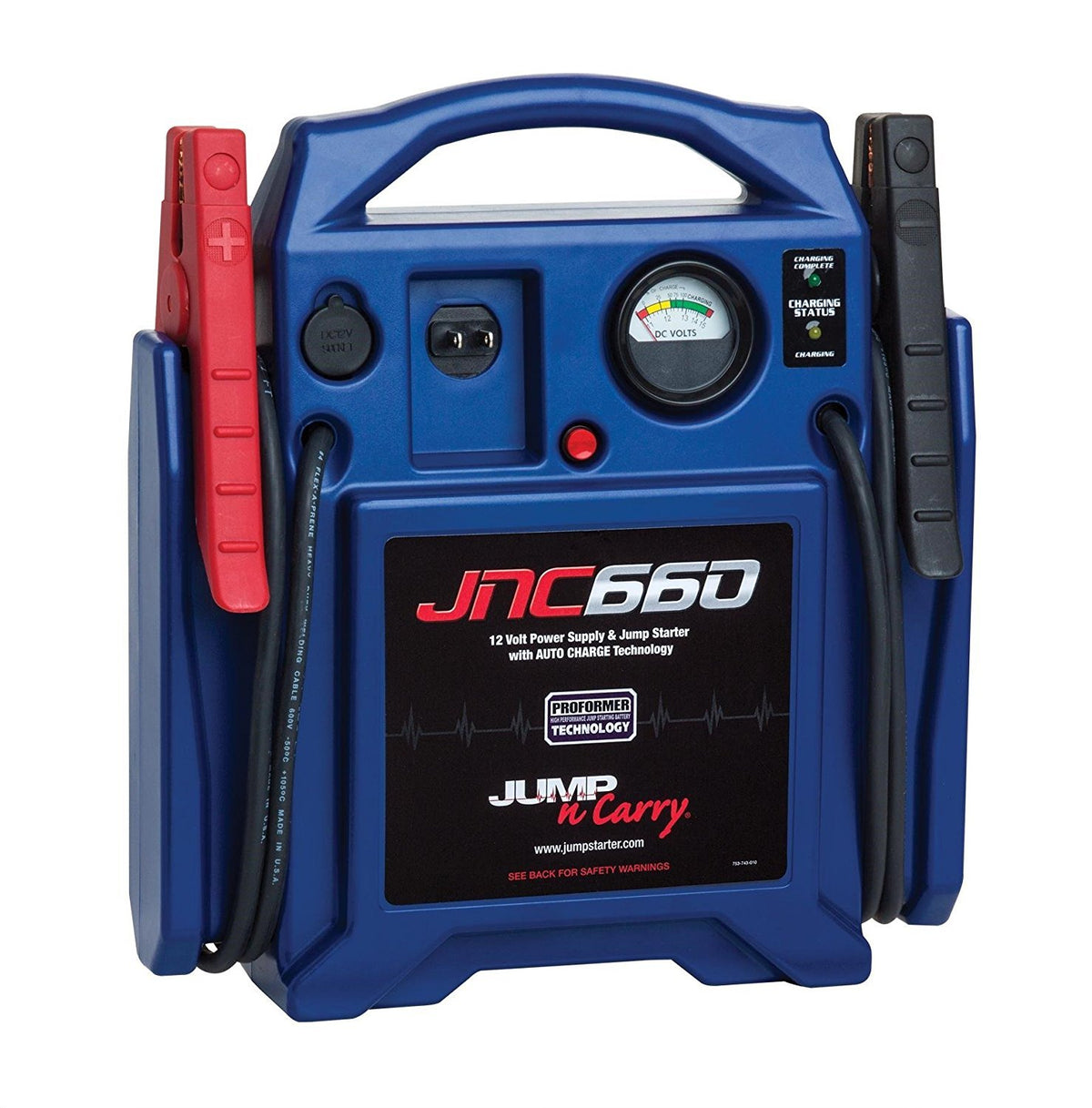 1700 Peak Amp 12 Volt Jump Starter A858122