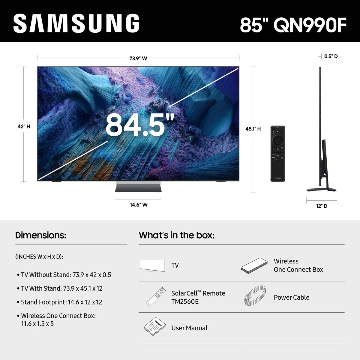 85-Inch 8K Mini LED Smart TV M985680