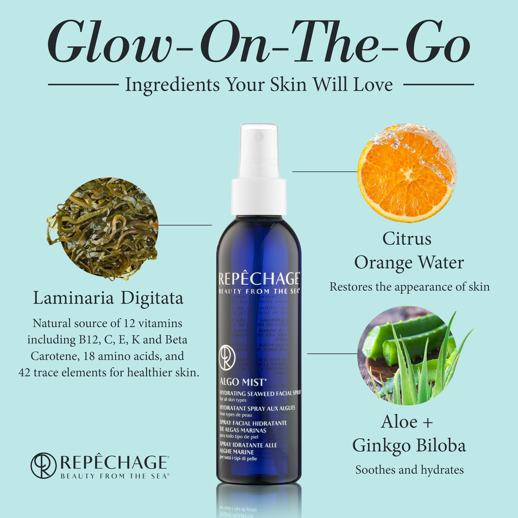 Hydrating Seaweed Facial Spray with Aloe and Vitamin C, 6 fl oz A47004