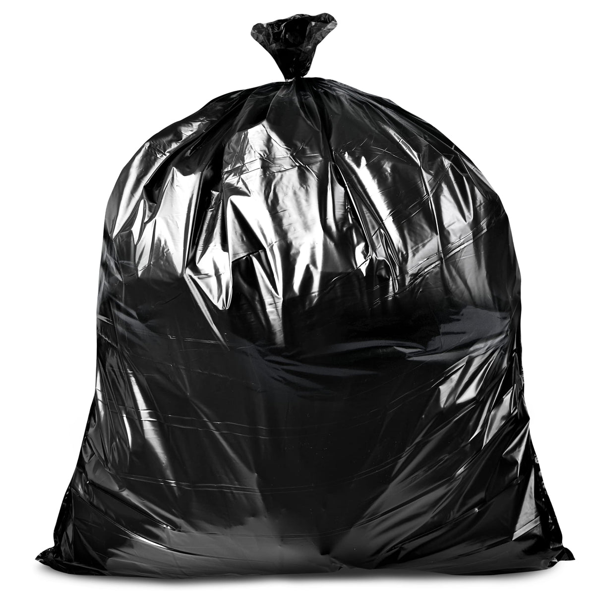 95-96 Gallon Black Heavy Duty Trash Bags with Ties L243518