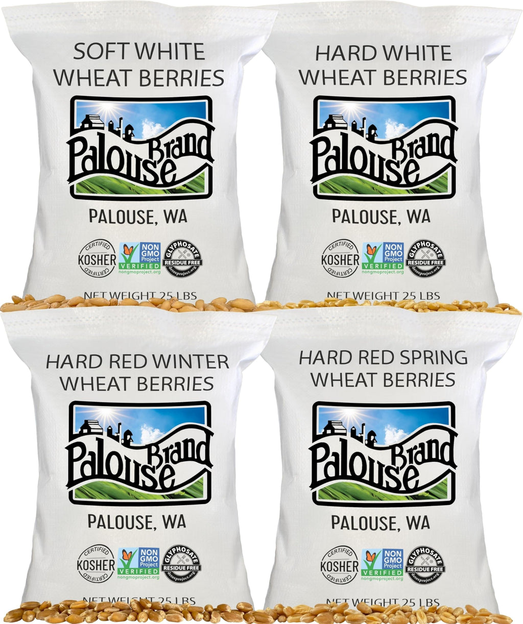 Hard Red Winter and Spring White Wheat Berries 100 LBS K10306