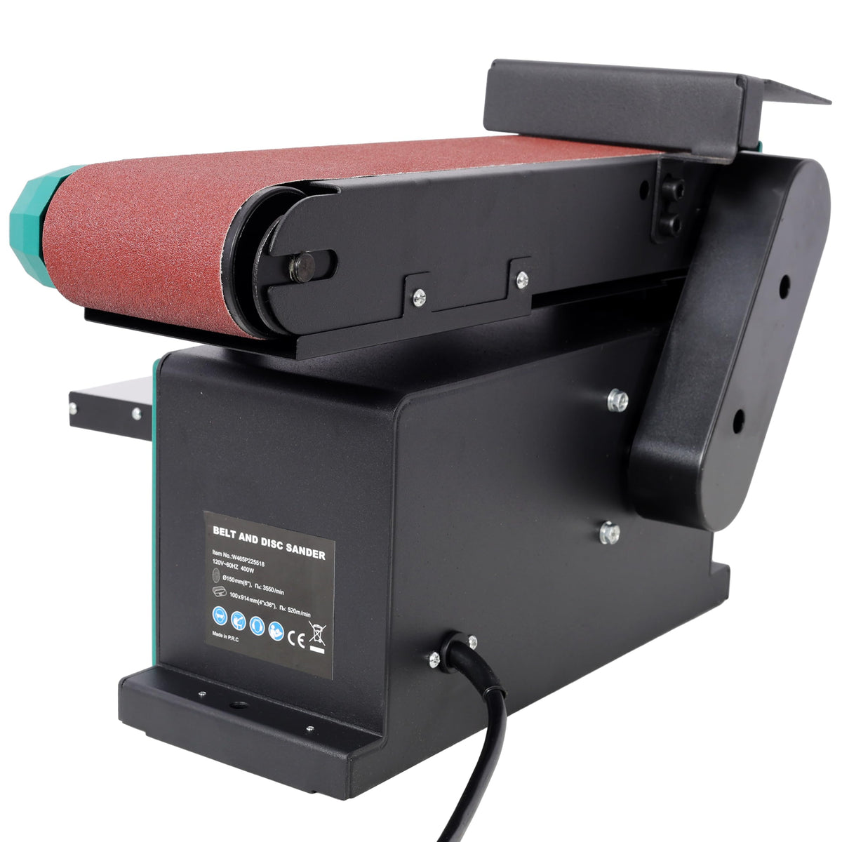 6" Disc and 4 x 36 in. Belt Sander with Aluminum Worktable V5864