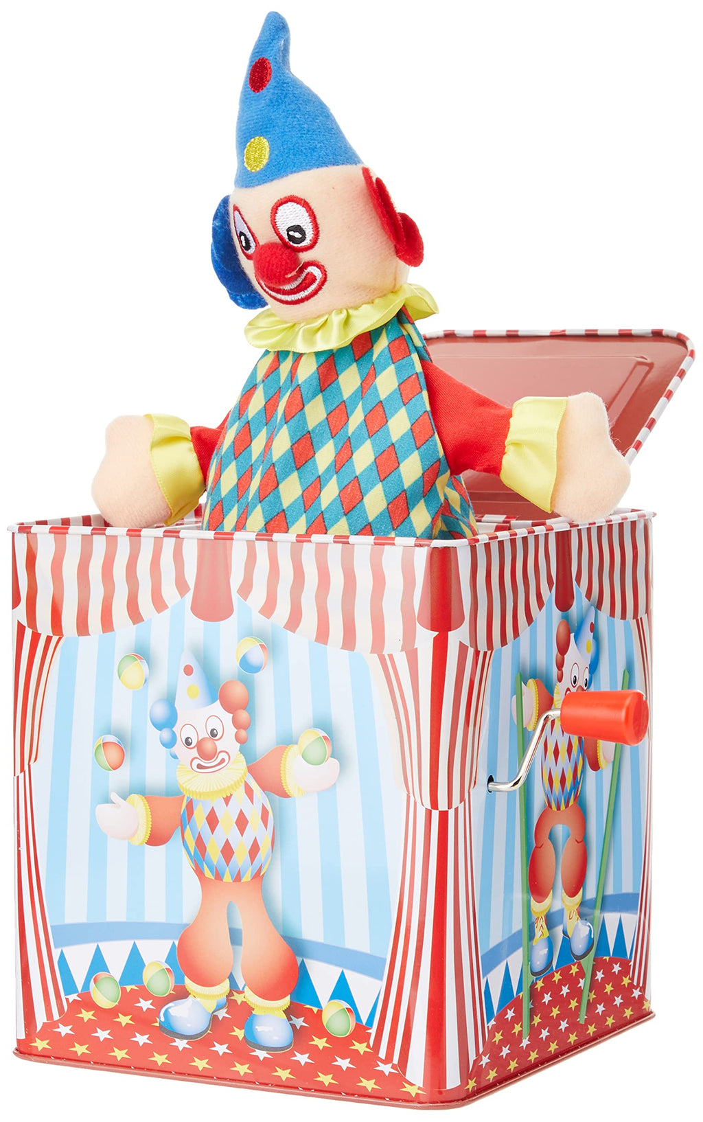 Clown Jack in The Box Tin Toy N2757