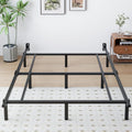 Queen Size Black Metal Bed Frame R248