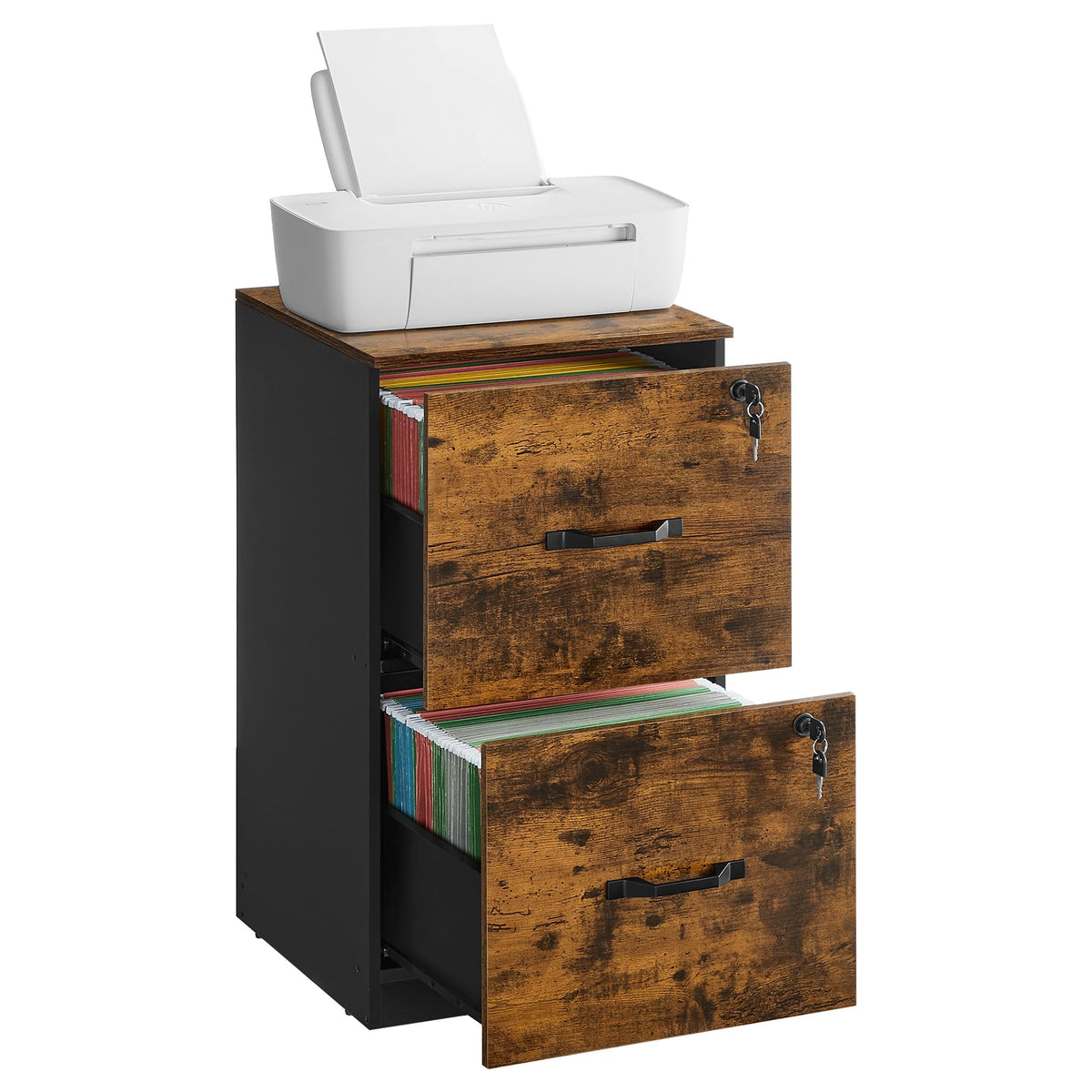 2 Drawer File Cabinet with Locks L92805
