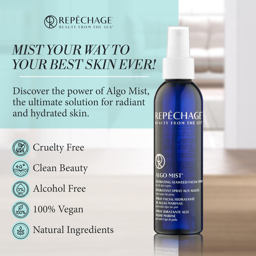 Hydrating Seaweed Facial Spray with Aloe and Vitamin C, 6 fl oz A47004