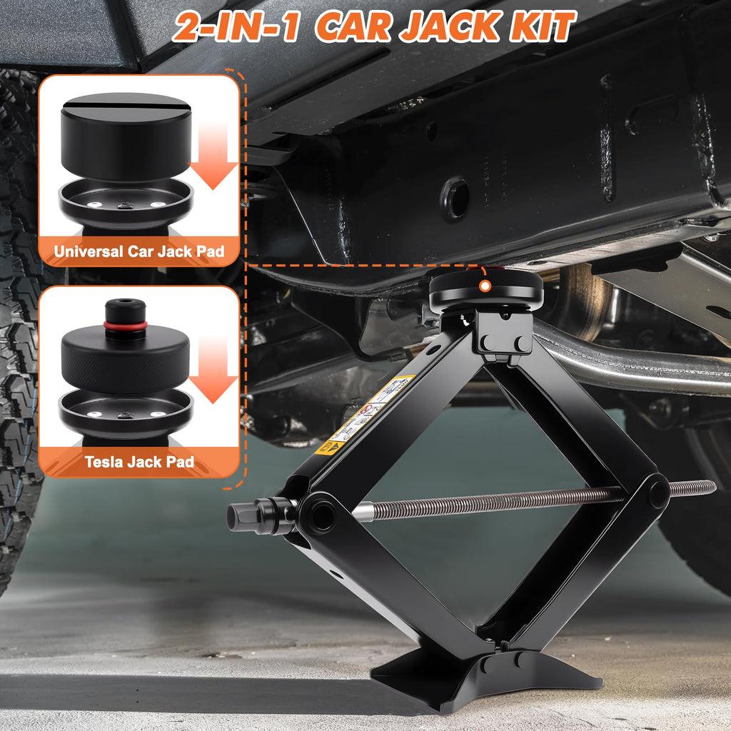 3 Ton Portable Scissor Jack Kit M269473