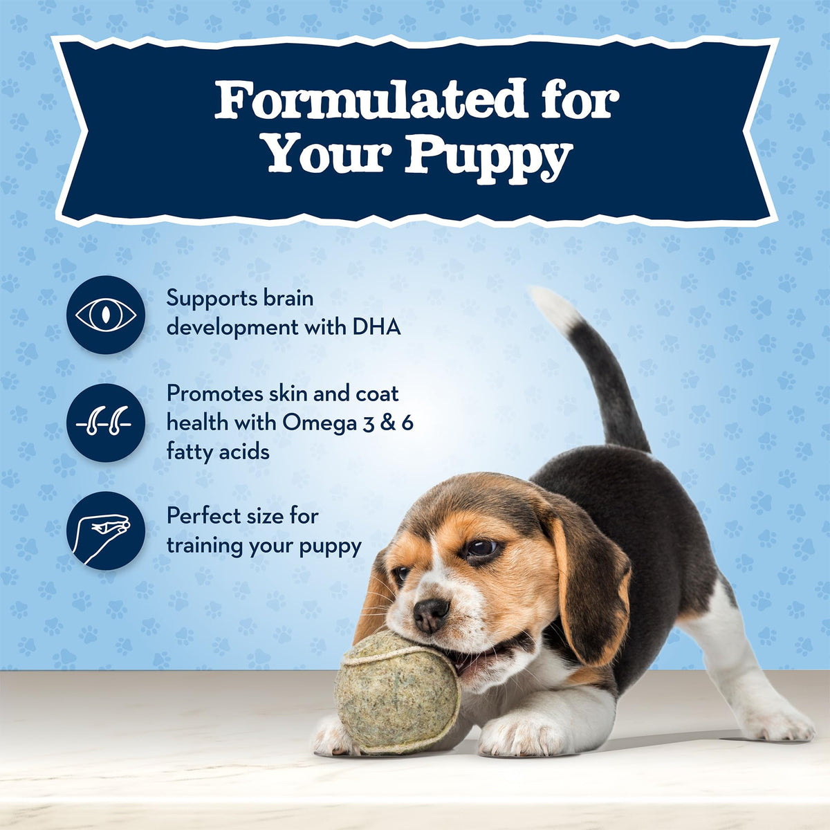 Chicken Puppy Training Treats, 4 oz D12871