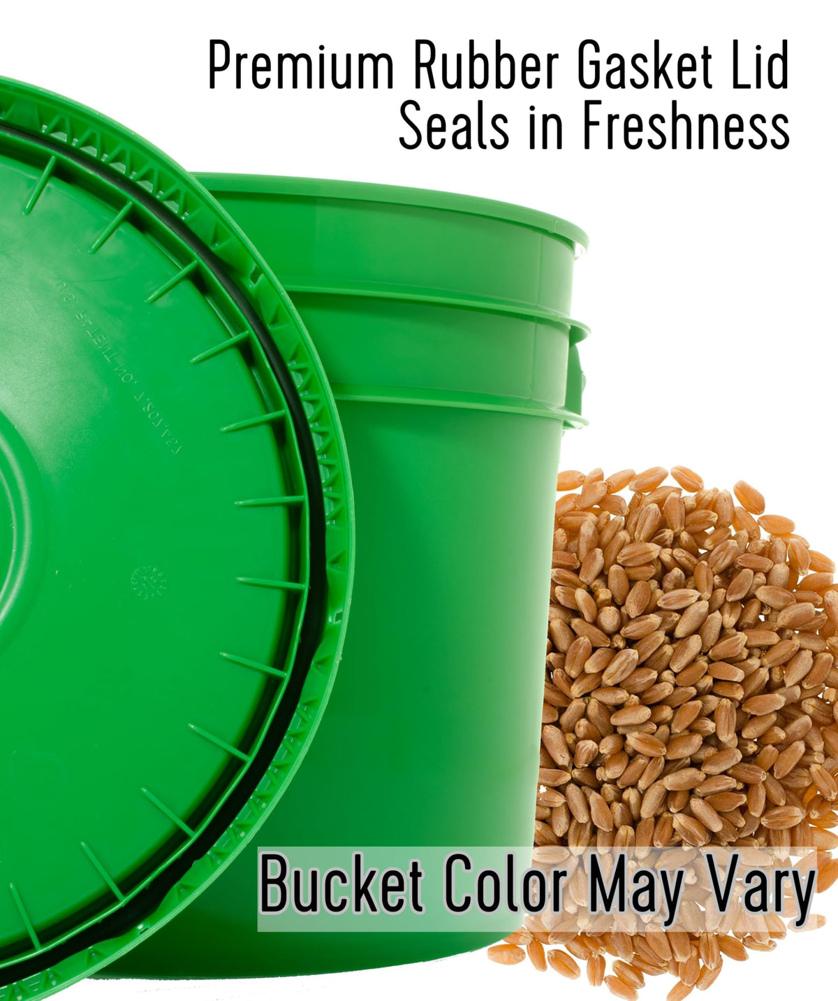 Hard Red Winter Wheat Berries 25 LBS Bucket L75322