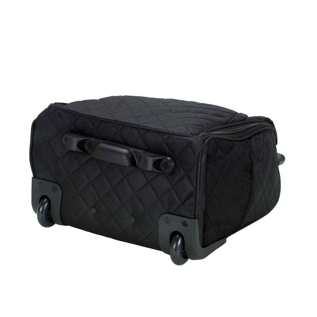 Black Wheeled Underseater Carry-On Luggage V460813