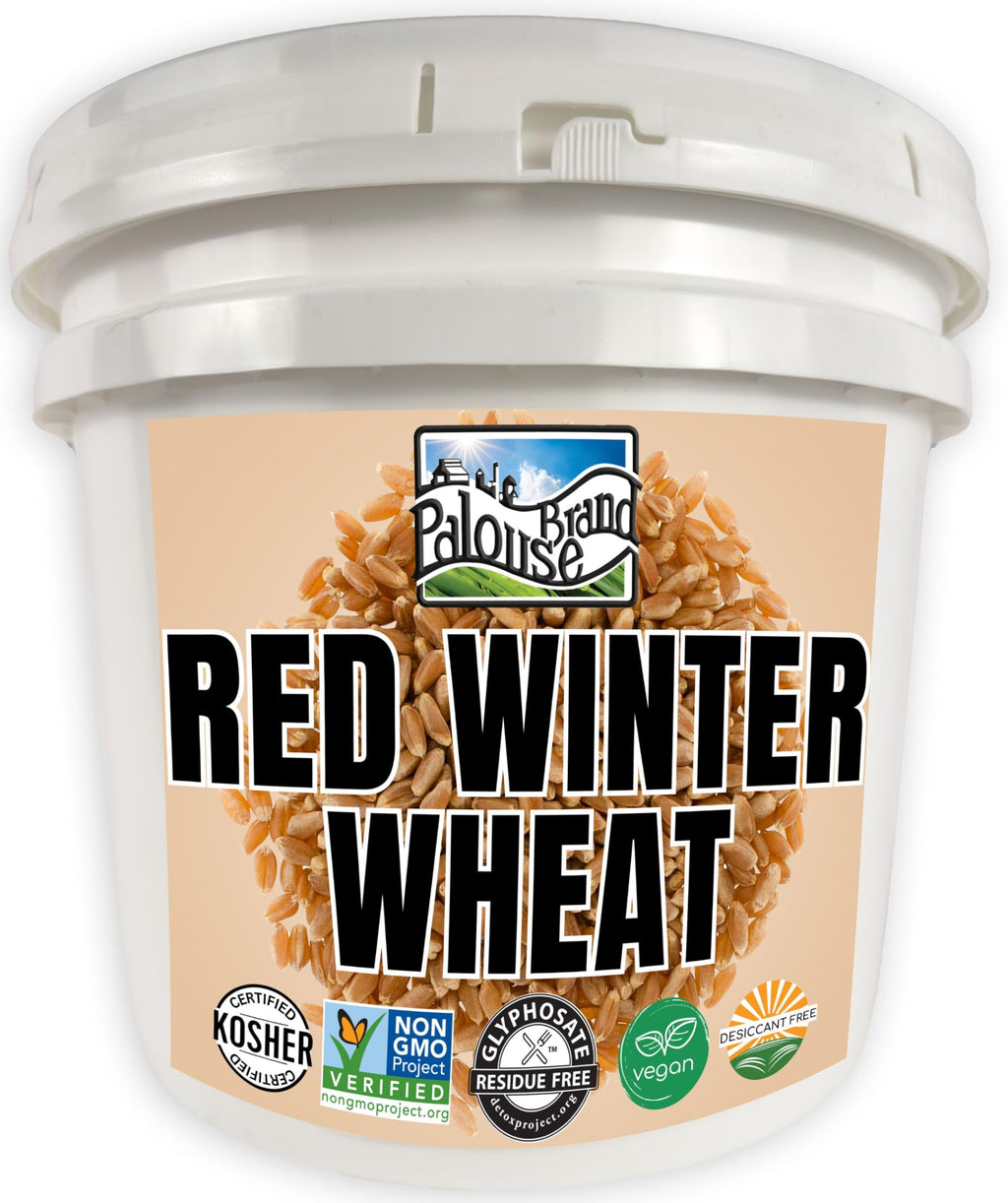 Hard Red Winter Wheat Berries 25 LBS Bucket L75322