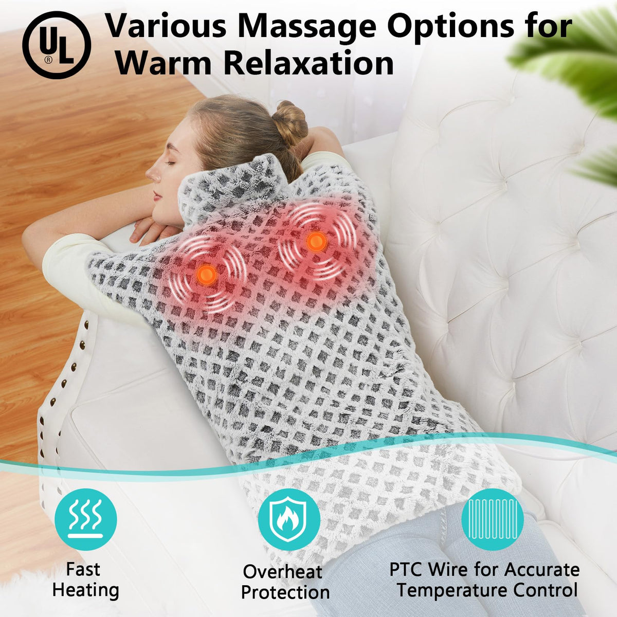 Heating Pad for Back Pain Relief J462925