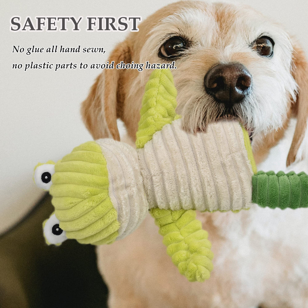 5 Pack Stuffed Squeaky Plush Dog Toys H50905