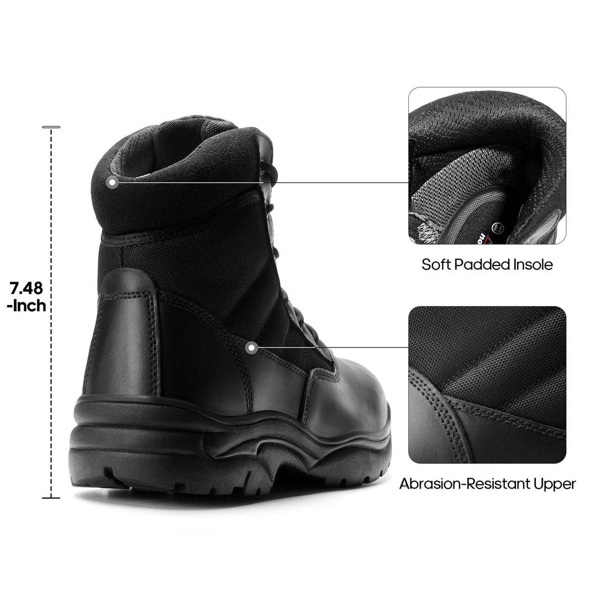 Waterproof Military Work Boots 6 Inch Q941
