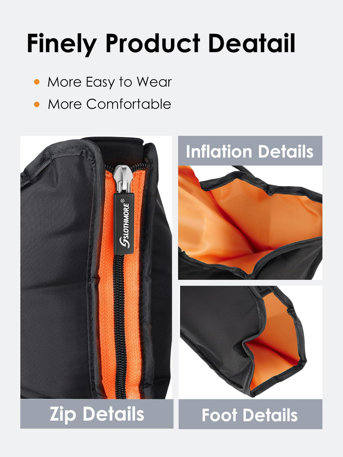 Air Compression Leg Massager with Heat E59831