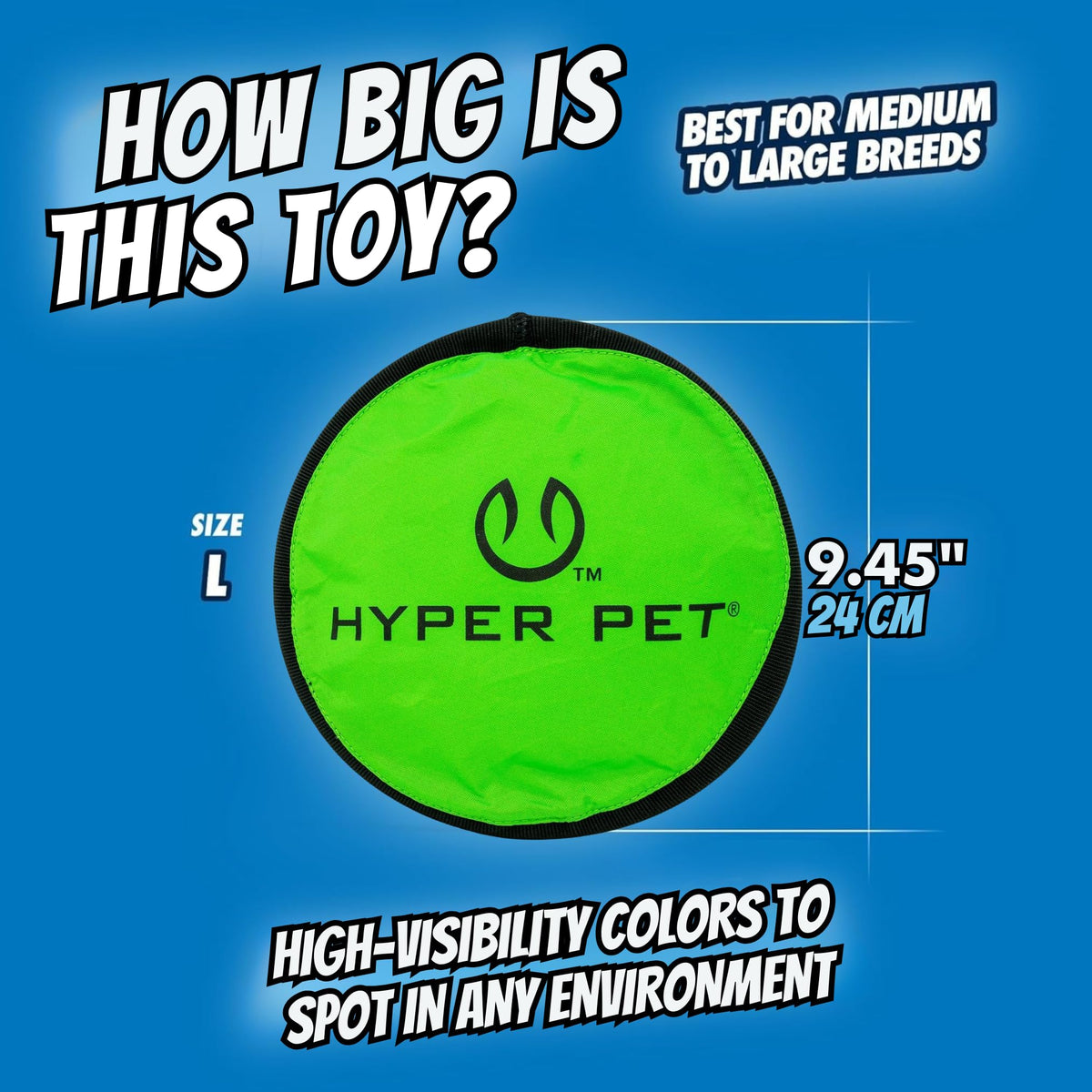 Soft Dog Toy Flying Disc 9 Inch 5 Pack R77932